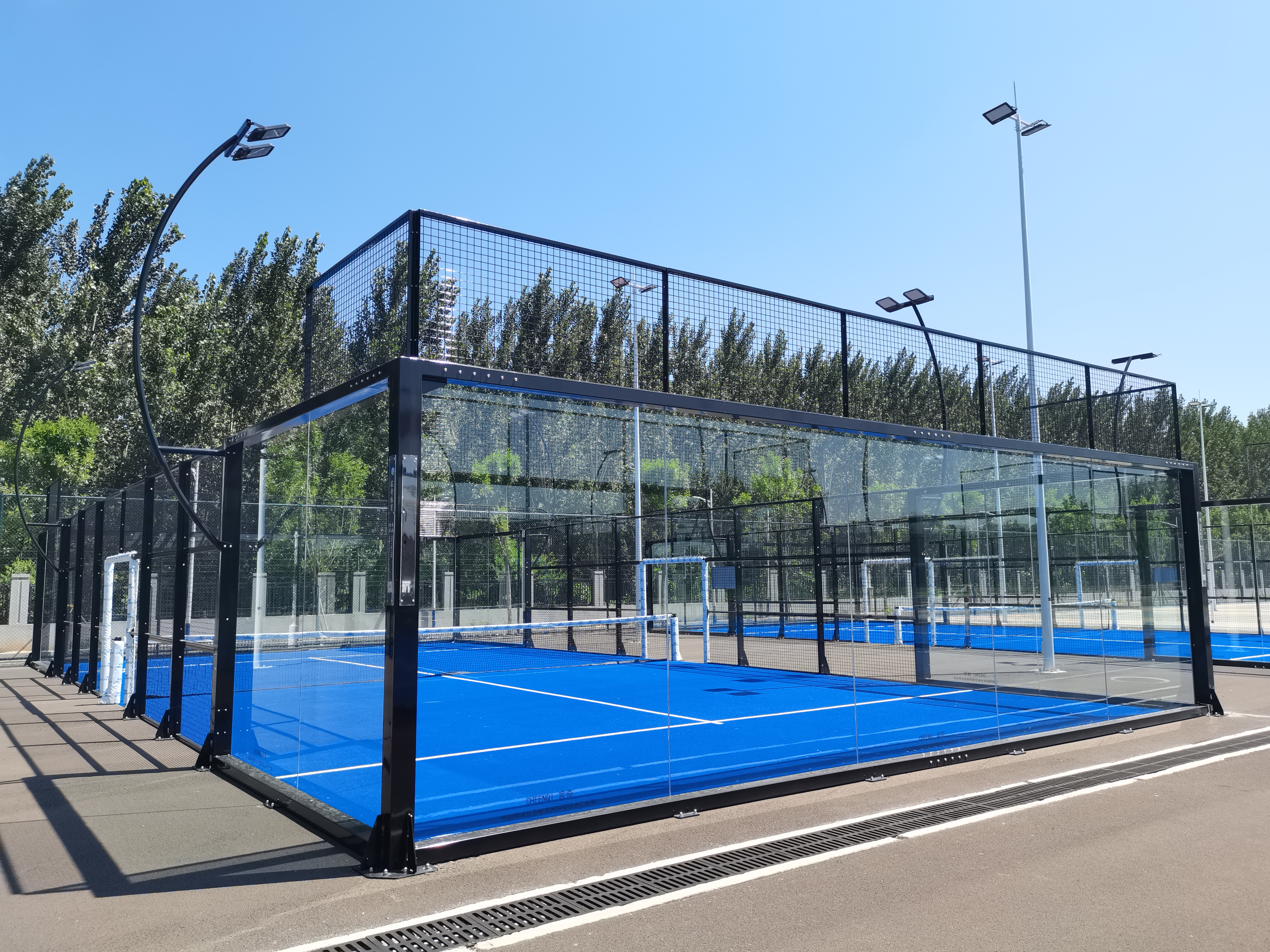 From Design to Shipment High-end Paddle Tennis Courts