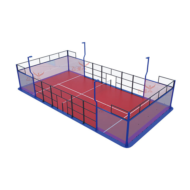 Removable Panoramic Paddle Tennis Courts