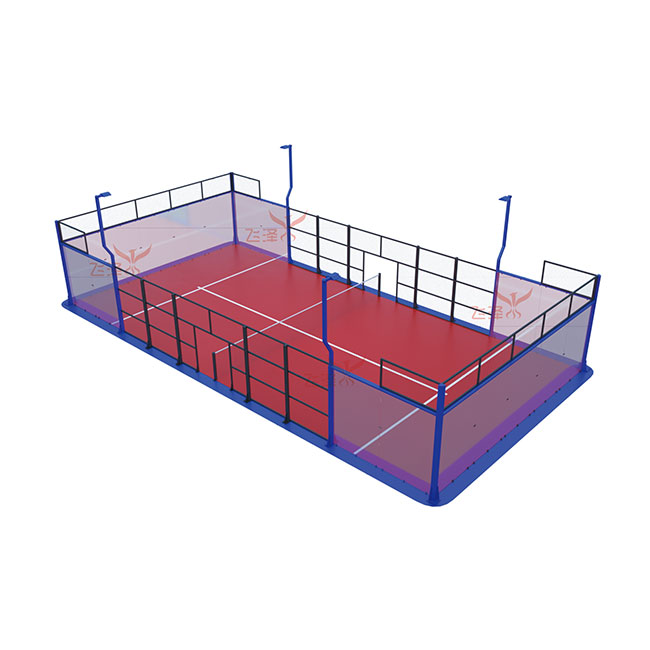 Removable Panoramic Paddle Tennis Courts