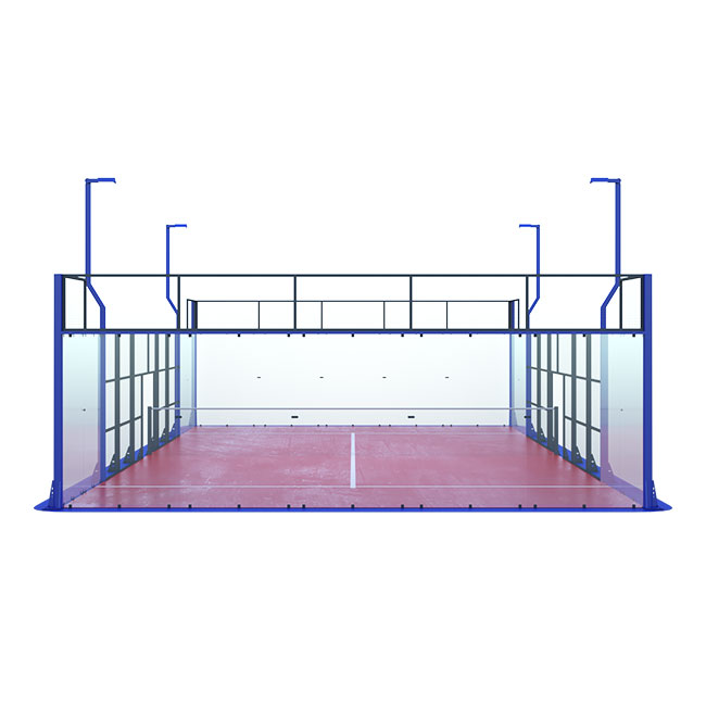 Removable Panoramic Paddle Tennis Courts