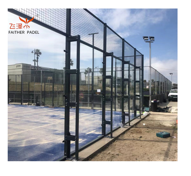 Wind Resistant Reinforced Paddle Tennis Courts THP05