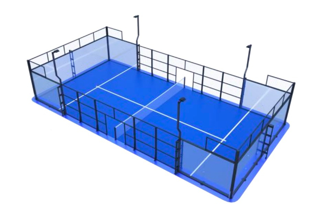 Wind Resistant Paddle Tennis Courts THP05