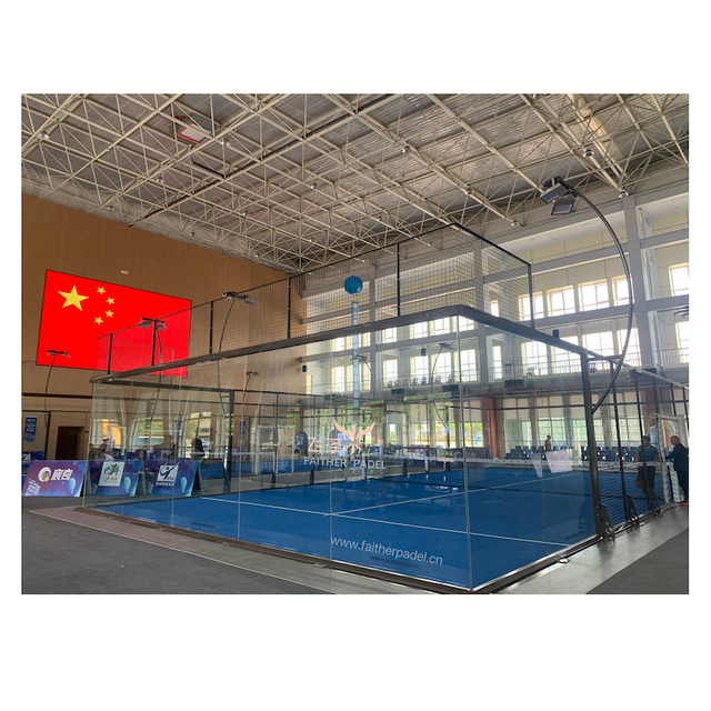  China's First Indoor Panoramic Padel Courts 