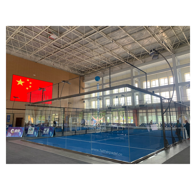  China's First Indoor Panoramic Padel Courts 
